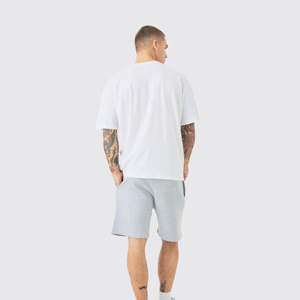 T-shirt pour homme à col rond, 100% coton, respirant, séchage rapide, écologique, 220g, fabriqué par des professionnels pakistanais, fournisseur sportif - Product Image 3