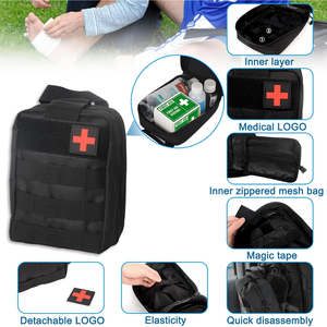 Organizer Universale per Sedile Posteriore Auto con 3 Tasche Molle Staccabili, Organizzatore per Sedile Auto e Camion per Attrezzatura Tattica C - Product Image 5