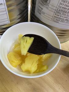 Organic Sweet Canned Ananas in <b>Light</b> Syrup Heavy Syrup for Healthy Diet Snack 15oz 425g Tin Viet Delta Manufacturer Best Price - Product Image 4