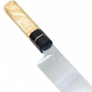 มีดครัวใบตรงด้ามไม้เหล็กกล้าคาร์บอนสูงแบบสั่งทำพิเศษ - Product Image 6