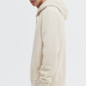 Ensembles de survêtements à capuche en molleton 100 % coton avec logo superposé et poche pour hommes - Product Image 2