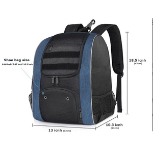 Mochila para Béisbol y Sóftbol con 4 Compartimentos para Bates, Bolsillo para Zapatos, 5 Bolsillos Exteriores, Organizador de Estantes, Material Oxford - Product Image 2