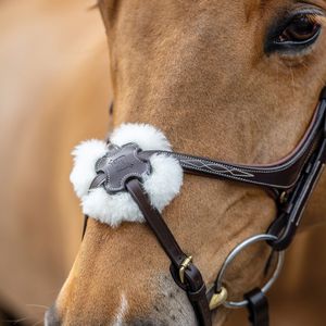 Brida y Cabestro Anatómicos de Cuero Genuino Personalizados para Caballo, Ajustables y con Grabado - Product Image 3