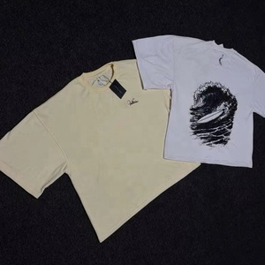 เสื้อยืดคอกลมแขนสั้นผู้ชาย พรีเมียม ผ้าฝ้าย 100% ระบายอากาศ แห้งเร็ว สไตล์ลำลอง ปักลาย - Product Image 3