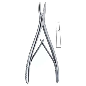 Rongeur à os Lempert Premium 16cm 19cm à action simple en acier inoxydable, instrument chirurgical orthopédique ORL certifié CE ISO - Product Image 1