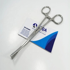 High Quality Stainless Steel Pennington <b>Piercing</b> <b>Clamp</b> Forceps with Triangular Jaws for Professional Body <b>Piercing</b> tool - Product Image 2