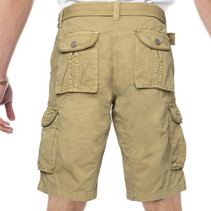 New Fashionable Cargo Shorts For Men's Button Fly Belt Closure Type Long Zipper Thigh Pocket Anti Wrinkle Shorts Custom Logo - Product Image 2