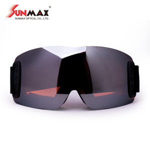 Masque de ski léger sans monture pour homme avec lentille sphérique anti-buée pour usage extérieur - Product Image 2