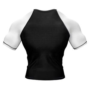 Hombres Compresión Rashguard BJJ Venta al por mayor Ropa deportiva Sublimada Gimnasio Tops para Jiujitsu Imprimir Jiujitsu Camisa - Product Image 2