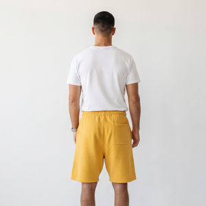 <b>Men</b> Loose Fit Sweat <b>Shorts</b> Knee Length 100% Cotton <b>Fleece</b> Drawstring Waist Side Pocket Loose Fit Training Gym Workout <b>Short</b> <b>Mens</b> - Product Image 2