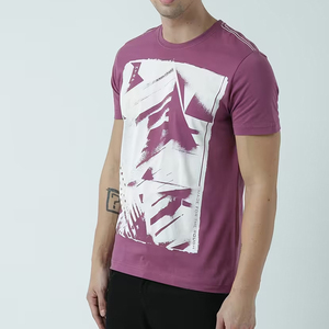 T-shirt pour homme, style streetwear, imprimé graphique, coton premium, coupe décontractée, col rond, manches courtes, tee-shirt décontracté tendance, doux et léger - Product Image 4