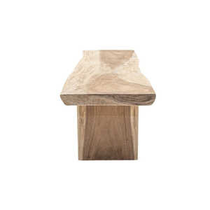 Banc de salle à manger en teck massif de haute qualité – Style scandinave minimaliste, mobilier artisanal d'exportation pour restaurants et hôtels - Product Image 5