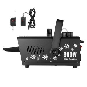 Macchina della Neve da 800W con 8 Luci LED RGB e Telecomando per Effetti Neve sul Palco - Product Image 1