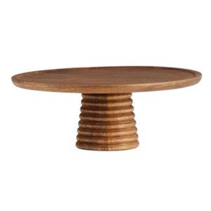 Soporte de Madera Natural de Diseño Minimalista para Tartas, Exhibidor de Pasteles, Decoración para Eventos, para la Encimera de la Cocina - Product Image 6