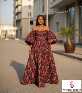 Tissu Wax Africain Premium 100% Coton Ankara en Gros Ghana Nigéria Côte d'Ivoire Textile Wax pour la Production de Vêtements - Product Image 4