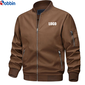 Chaqueta de Hombre Personalizada de Alta Calidad, Cortavientos con Cremallera, Chaqueta de Caza, Chaqueta Bomber, Ropa de Exterior con Bolsillos con Cremallera, Ropa de Trabajo - Product Image 5
