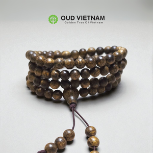 กำไลข้อมือไม้กฤษณาเวียดนามแท้ ขนาด 6 มม. 108 เม็ด ขายส่ง รุ่น B7-026 - Product Image 4