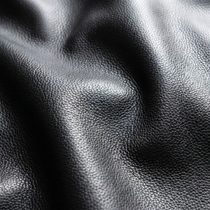 Cuero de grano granulado negro de la mejor calidad, perfecto para la fabricación de bolsos, cinturones y carteras de lujo hechos a medida, material profesional para la elaboración de artículos de cuero. - Product Image 4
