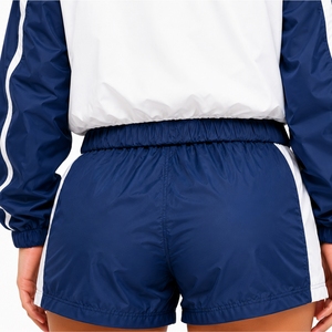 Conjunto de Pantalones Cortos y Chaqueta Cortavientos para Mujer, Ropa Deportiva Ligera, Estilo Urbano, Informal, Veraniego, Moderno, Elegante, Material Suave - Product Image 6