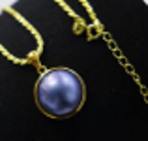 Collier pendentif en zircon de luxe plaqué or rhodié argenté Bijoux de mode pour femmes unisexe - Product Image 1