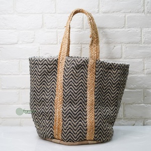 Sac fourre-tout messager en jute et coton Tyntra Bohème 2026 pour femme – Écologique, style ouvert, idéal pour les voyages et le quotidien - Product Image 1