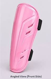Espinilleras de Fútbol de EVA Rosa con Protección para Piernas y Cierres de Velcro - Product Image 4