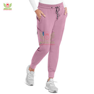 Conjunto de Uniforme Médico Moderno Unisex, Material Ligero de Satén de Algodón con Fácil Elasticidad y Silueta Elegante para Personal de Salud - Product Image 5