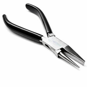 Pince à former les anneaux de bijoux à prix d'usine avec mâchoires rondes et plates pour le façonnage et le pliage du fil métallique, outils professionnels pour le bricolage et l'artisanat - Product Image 1
