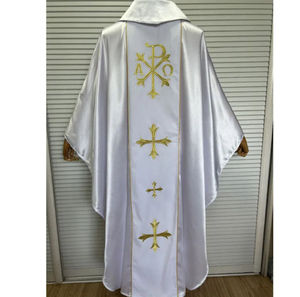 Robes de Chorale Unisexe de Haute Qualité pour Seniors, Modèle Trinity à Plis, avec Étoles – Vente en Gros OEM – Robes d'Église et de Clergé - Product Image 3