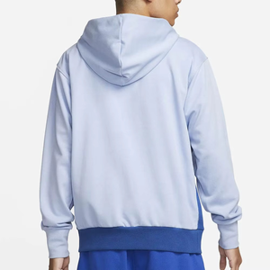 สินค้าใหม่ล่าสุด ออกแบบตามสั่ง ผู้ผลิตจากปากีสถาน เสื้อฮู้ดดี้สีฟ้าอ่อนสำหรับผู้ชาย พร้อมแถบเอวตัดสี เสื้อฮู้ดดี้แฟชั่นสำหรับผู้ชาย - Product Image 2