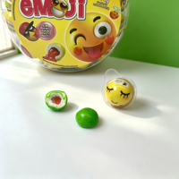 Permen Karet Isi Tutti Frutti Rasa Buah yang Menggembur di Tengahnya, Lucu untuk Pesta Anak, Toko Permen & Hadiah Seru