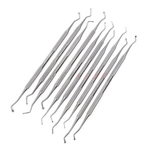 10pcs Dental Excavator Spoons Restorative Medic Instruments with 1mm to 2.5mm Ends Double Sided Composite Filling Tools - Product Image 6
