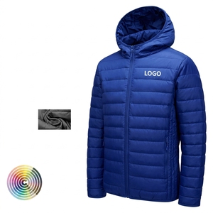 Blouson matelassé épais pour homme, manteau d'hiver chaud personnalisé, vêtement d'extérieur streetwear surdimensionné, fabricant OEM - Product Image 3