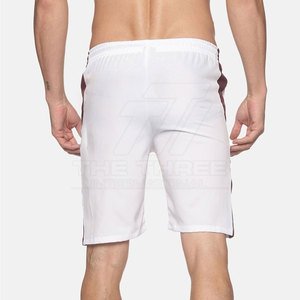Pantalones Cortos Casuales para Hombre, Talla Grande, Diseño Personalizado, Tejido 100% Algodón Transpirable, Cintura con Cordón, Pierna Recta, Servicio OEM - Product Image 3