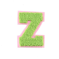 Patchs brodés personnalisés en chenille, texture douce, thermocollants, haute qualité pour vêtements, sacs à dos, chapeaux, décoration DIY
