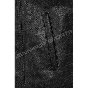 Dernier design – Gilet de motard en cuir véritable respirant et chaud pour l'hiver, fabriqué au Pakistan, en toile, pour l'extérieur - Product Image 3