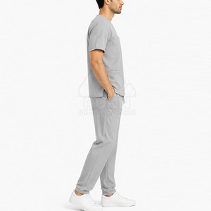 Ensemble de blouses médicales pour hommes, tricoté, personnalisable, de haute qualité, uniforme médical, vêtements de travail pour les soignants, vêtements d'hôpital, vêtements pour médecins et infirmières - Product Image 6