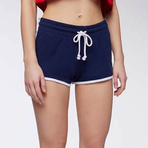 Shorts Deportivos para Mujer con Forro, Cintura Media, Cortos, para Gimnasio, Spandex, con Rayas, Shorts de Verano para Mujer - Product Image 4