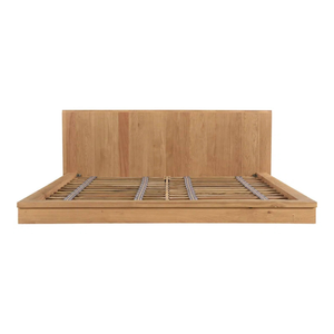 Scandinavian Style Solid Wood <b>Bed</b> <b>Frame</b> Minimalist Nordic Bedroom Furniture for Apartment Hotel - Product Image 3