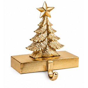 Soporte de Lujo para Calcetines Navideños con Diseño de Reno en Metal Plateado, Gancho Antideslizante de Aleación de Zinc para Chimenea, Resistente, Venta al Por Mayor - Product Image 5