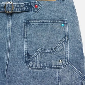 Pantalones Cortos de Mezclilla Transpirables con Rasgaduras, Moda de Verano para Mujer, Cintura Alta, Corte Regular, Pantalones Cortos para Hombre 100% Algodón - Product Image 4