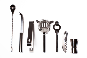 Kit de préparation de cocktails haut de gamme en acier inoxydable avec shaker robuste et ensemble d'outils de bar multifonctions pour une expérience de luxe - Product Image 6