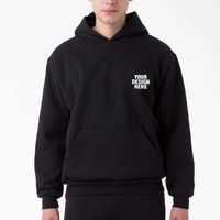 Sweat à capuche vierge en molleton épais 14oz de haute qualité personnalisé, impression DTF, broderie, vêtements vierges en gros