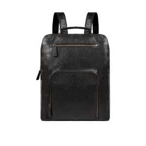 Sac à dos ZOLO LEATHERS en cuir Crazy Horse classique vintage de luxe - Fermeture éclair antivol, sac de voyage imperméable pour ordinateur portable - Product Image 1