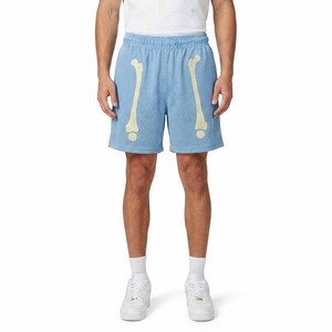New Arrival Men's Casual Custom Gym Knitted <b>Mesh</b> Eco-Friendly Quick Dry Breathable 5 Inch Inseam Embroidered Polyester - Product Image 3