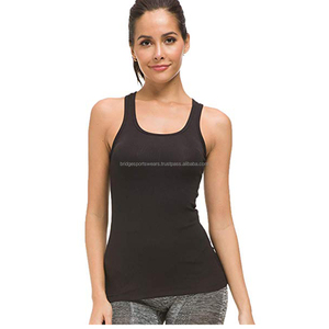 Camiseta sin mangas personalizada para mujer, cuello en V, color sólido, tejido de spandex/poliéster, transpirable, para verano - Product Image 3
