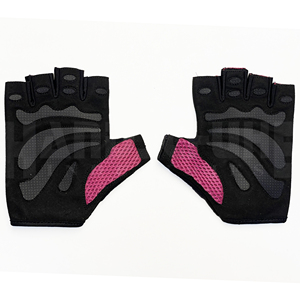 Gants de musculation professionnels rose et noir avec rembourrage amélioré de la paume |   Poignée antidérapante de qualité supérieure pour un équipement de musculation ultime - Product Image 2