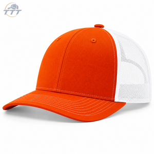 Gorra Trucker de Malla de 6 Paneles Personalizada al por Mayor OEM ODM, Transpirable, de Algodón y Poliéster, para Deportes al Aire Libre, con Cierre Ajustable, Directo de Fabricante - Product Image 2