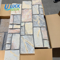 Panneaux muraux décoratifs en pierre PU pour intérieur et extérieur, en mousse de polyuréthane, imitation pierre artificielle pour appartement et maison