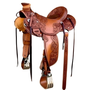 Silla de Montar Ecuestre Premium de Cuero Genuino, Silla Western Hecha a Mano, Equipo Ecuestre, Proveedor Mayorista OEM - Product Image 1
